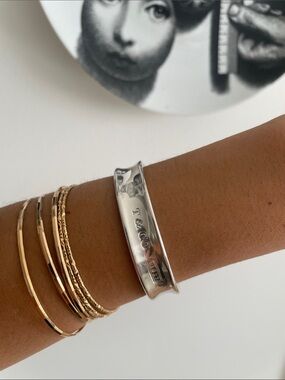 Tiffany & Co. Polished Silver Cuff Bracelet